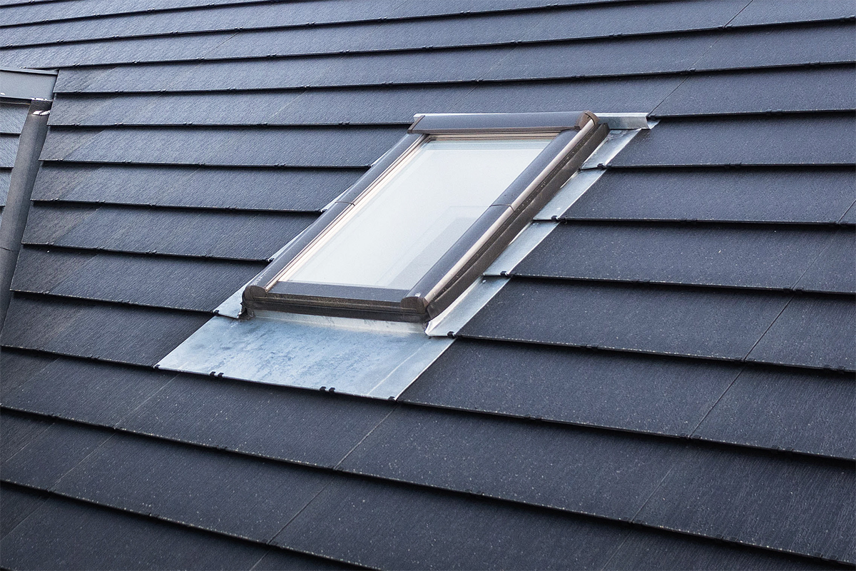 Solardach in zeitloser Schindeloptik