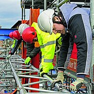 BG BAU: Für mehr Schutz vor Kopfverletzungen