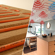 Ökointelligentes Bauen mit Lehmputz und Flächenheizung