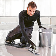 Wie man Kunstharzböden richtig verlegt