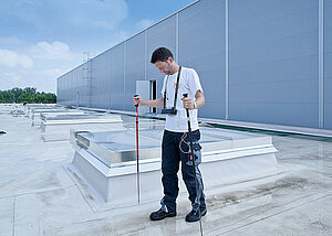 Dichtigkeits&uuml;berwachung f&uuml;rs Flachdach