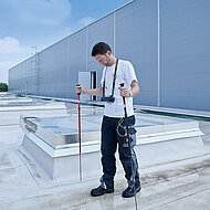 Dichtigkeits&uuml;berwachung f&uuml;rs Flachdach