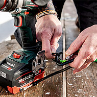 Metabo erweitert sein Werkzeug-Sicherungssystem: Mehr  Sicherheit jetzt auch für Akku-Maschinen