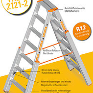 Wilhelm Layher: Sicher in der Höhe und bei Unebenheiten