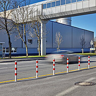 Urbanus: Rot-weiß für klare Struktur bei der Wegenutzung