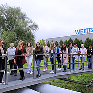 Start ins Berufsleben: Neun neue Auszubildende in vier Berufen haben bei der Uzin Utz Group am 1. September ihre Ausbildung begonnen