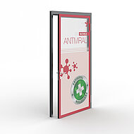 Buchele: Antivirale Aluminiumtüren – auch nachrüstbar