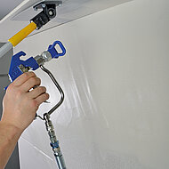 Pajarito: Spritzschutz soll Malerarbeiten erleichtern und Zeit sparen