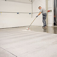 Robuster Untergrund mit antistatischer Versiegelung