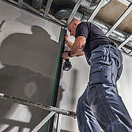 Grüne Laserlinien für optimale Sichtbarkeit