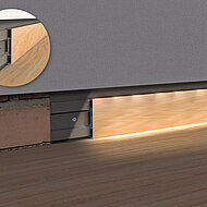 FN Neuhofer: Putzbündige Leisten optimiert