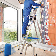 Krause: Leicht und flexibel - einseitig begehbare Stehleitern