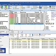 Moderne Gerätesoftware verwaltet Prüftermine