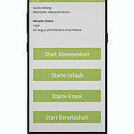modulon Webservice: Arbeitszeiten im Handwerk per Smartphone erfassen