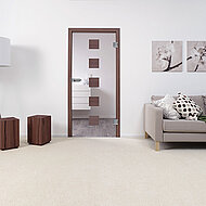 Veredelte Ganzglastüren