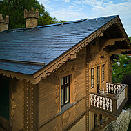 Schieferdach in zeitlos-ästhetischer Anmutung