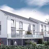 Bisotherm: Attraktive Reihenhäuser – gebaut aus Bisotherm