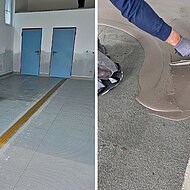 Schutz vor Schwergewichten: Fahrzeughalle der Feuerwehr sicher abgedichtet