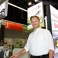 Richard Brink: Neu zur GaLaBau - Leichte, belastbare Polymer-Betonrinne