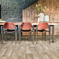 Facettenreiche und pflegeleichte Cushioned Vinyl-Boden-Kollektionen