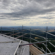 Seitenschutzsystem in 70 Meter Höhe