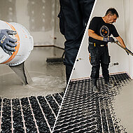 Gelungene Systemkooperation: Altes Bauernhaus mit neuer Fußbodenheizung