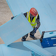 XPS-D&auml;mmplatten  f&uuml;r die &raquo;gr&uuml;ne Krone&laquo;