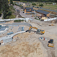 Jumbo-Zisternen mit Kühlungs- und Vorfilter-Funktion 