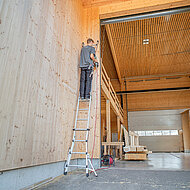 Modulare Absturzsicherung f&uuml;r Flachd&auml;cher