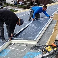 Puren: Wasserdichte Aufsparrendämmung 