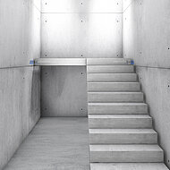 Schöck Bauteile: Den Anschluss vom Treppenpodest an die Hauswand optimieren