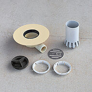 Saubere Arbeit rund um den Freispiegelgully