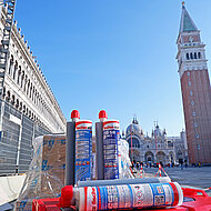 Alte Prokuratien in Venedig mit Befestigungslösungen von Fischer restauriert