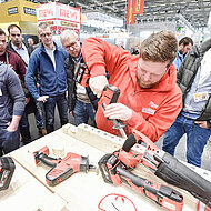 Messe Dach+Holz dieses Jahr in sechs Hallen in Stuttgart