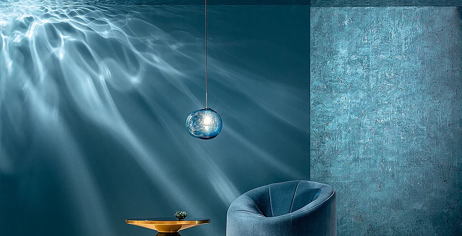 Abtauchen in ozeanisches Blau