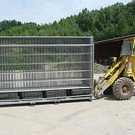 Heras: Bauzäune transportieren & lagern – Warum es sich lohnt in Transportgestelle zu investieren 