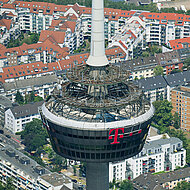 Kemper System: Fernsehturm-Plattform mit Flüssigkunststoff versiegelt