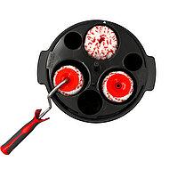 Praktischer Farbrolleneimer für eine saubere Aufbewahrung