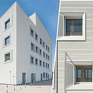 Keramikfassade für Technologie-Gründerzentrum 