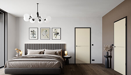 Außergewöhnliche Akzente durch schwarze Fräsungen