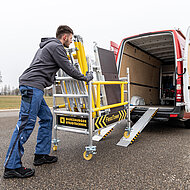 Günzburger Steigtechnik/Munk: FlexxTower - Schnell und sicher zum Ein-Personen-Gerüst