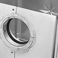 Zulaufstutzen sorgt für wasserdichte Verbindung