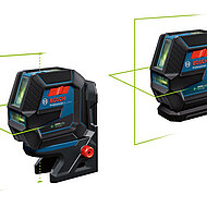 Grüne Laserdioden für optimale Sichtbarkeit: Neue Kombi- und Linienlaser von Bosch für Profis 