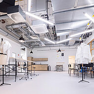 OBJECTFLOR: Modeatelier der Hochschule Macromedia mit Polyflor-Bloc ausgestattet