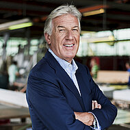 Joachim Gussner als Vorstandsvorsitzender des Industrieverbandes wiedergewählt