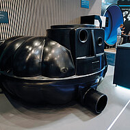 Flachtanks mit Mega-Volumen ergänzen Regenwassersysteme von Hauraton 