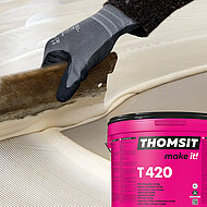 Neuer Textilbelagskleber Thomsit T 420 vorgestellt