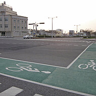 Silikal: Sicher radeln auf farbigen Wegen