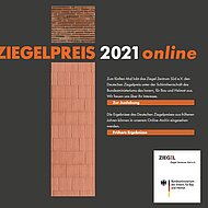 Die Preisträger stehen fest: Deutscher Ziegelpreis wird am 12.02.2021 online verliehen