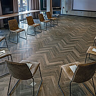 Fischgrätverlegung an der Büsumer Waterkant